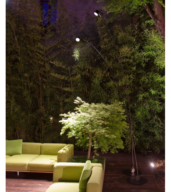 Sampei 440 Outdoor Davide Groppi Floor Lamp