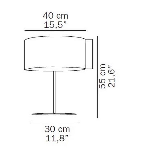 Switch Oluce Lampada da Tavolo