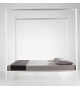 Aluminium Bed MDF Italia Letto