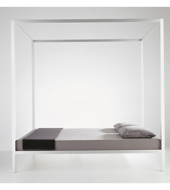 Aluminium Bed MDF Italia Letto