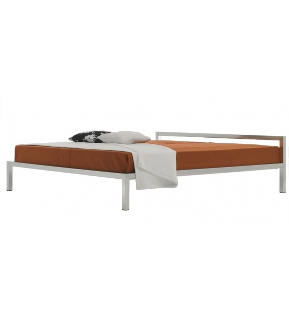 Aluminium Bed MDF Italia Letto