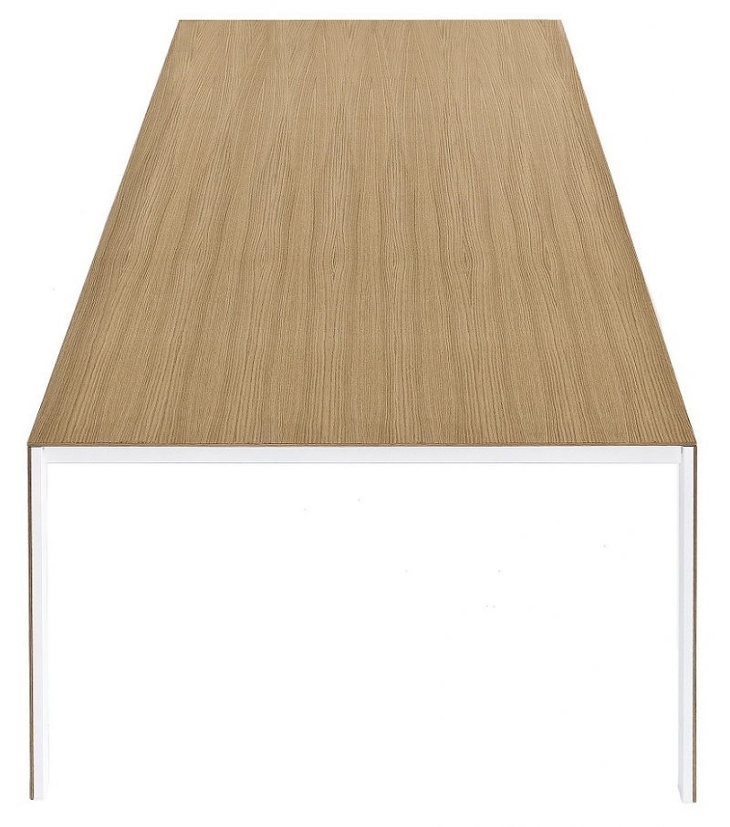 Thin-K Kristalia Table avec Plateau en Bois