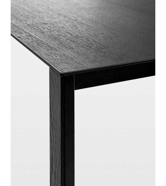 Thin-K Kristalia Table avec Plateau en Bois