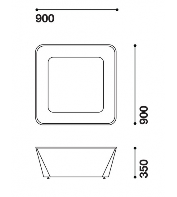 Zero-In Couchtisch Established&Sons