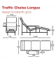 Chaise Longue Traffic Magis