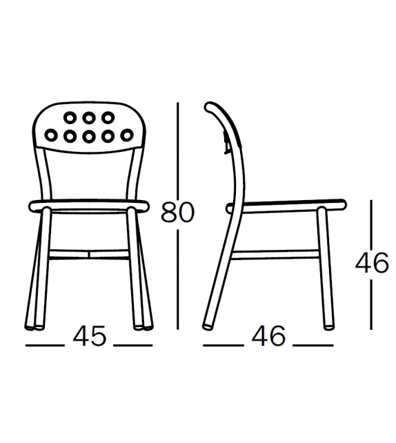 Pipe Aluminum Magis Chair