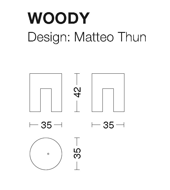 Woody Stool Riva 1920