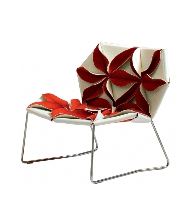 Antibodi Multicolor Armchair With Flowers Moroso - Milia Shop