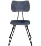 Overdyed Side Chair Diesel with Moroso