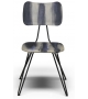 Overdyed Side Chair Diesel with Moroso