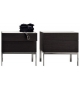 606 Metal Base Bedside Cabinet Molteni&C