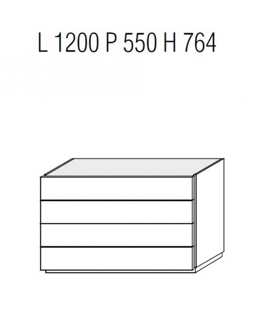 606 Cajonera Molteni&C