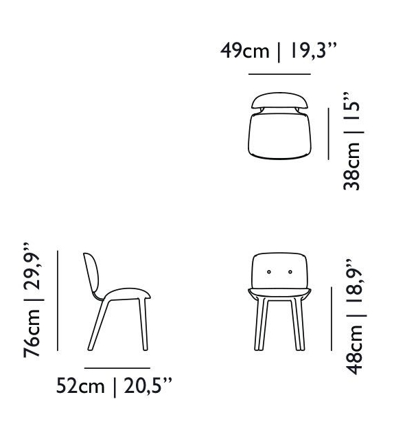 Nut Dining Chair Moooi