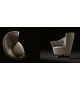 Arabella Fauteuil Pivotant Giorgetti