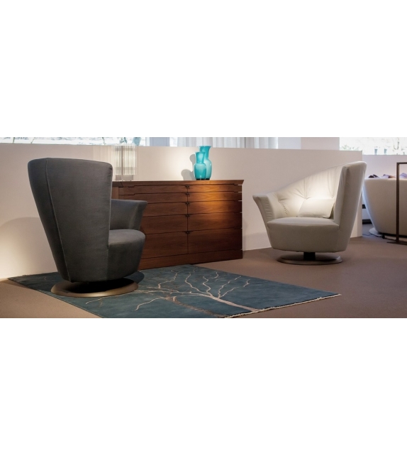 Arabella Fauteuil Pivotant Giorgetti