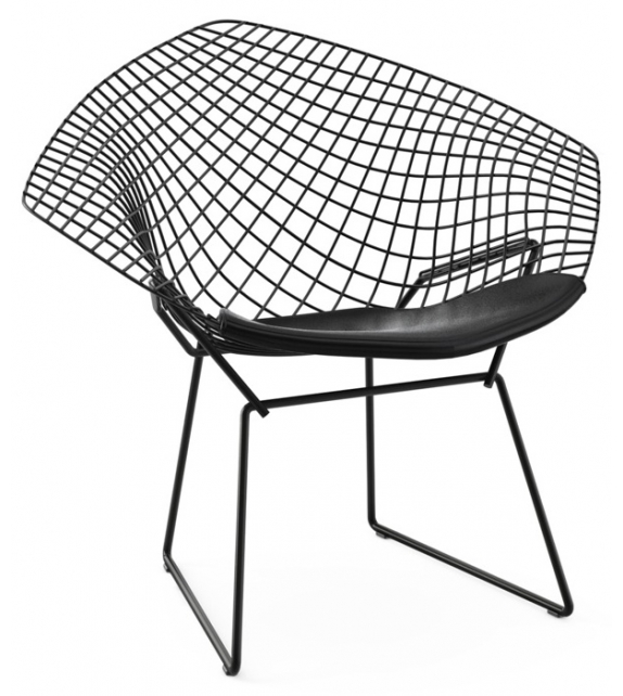 Bertoia Diamond Chair Sillón Con Cojín Knoll