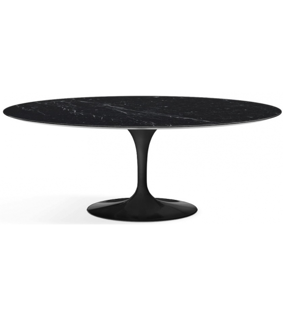 Saarinen Oval Couchtisch aus Marmor Knoll