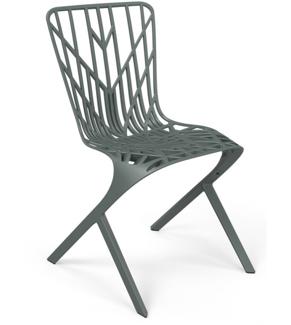 Washington Skeleton™ Aluminum Side Chair Sedia Knoll