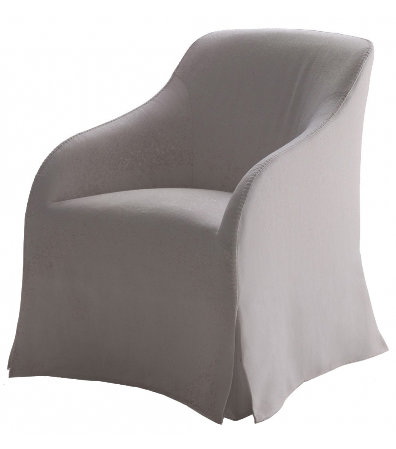 Agathos Swivel Armchair Maxalto