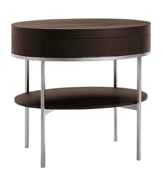 Ebe Maxalto Side Table with Drawer