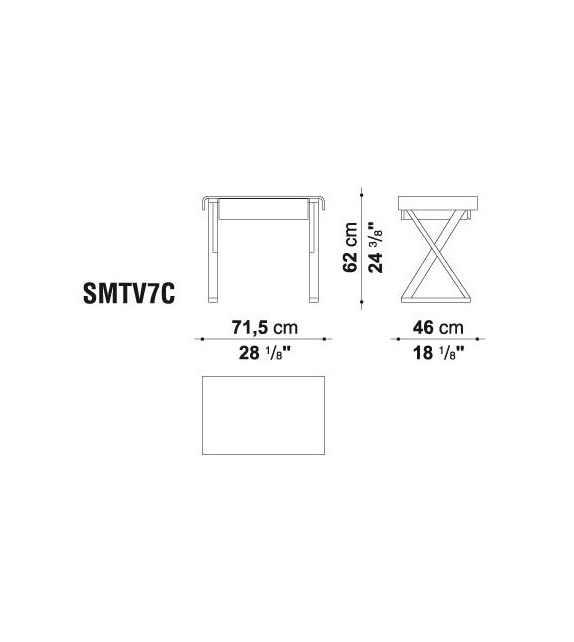 Sidus Side Table Maxalto