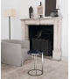 Lithos Maxalto Side Table with Marble Top