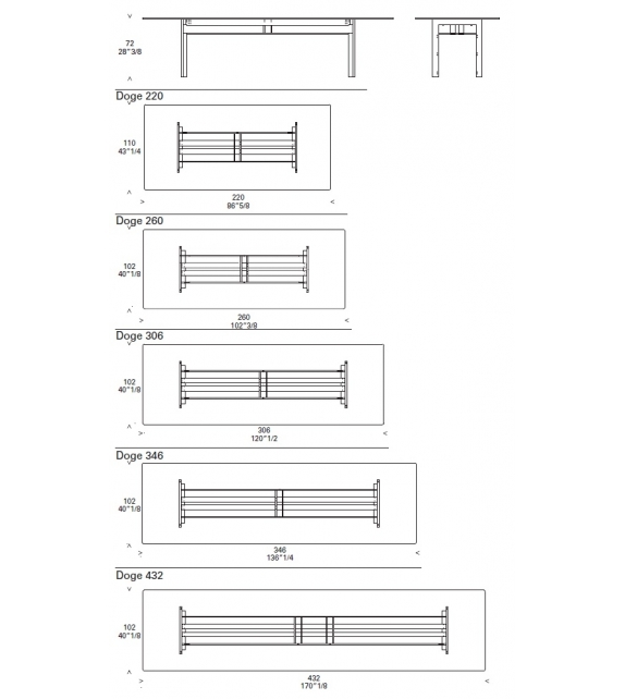 Doge Tavolo Cassina
