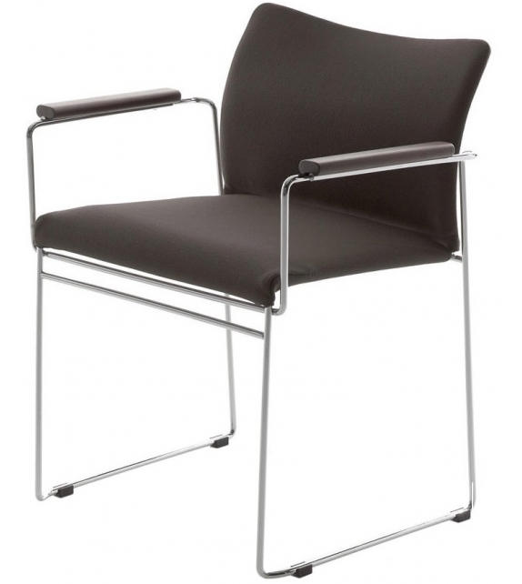 Jano BR Chair With Armrests Cassina