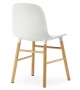 Form Normann Copenhagen Silla Con Patas de Madera