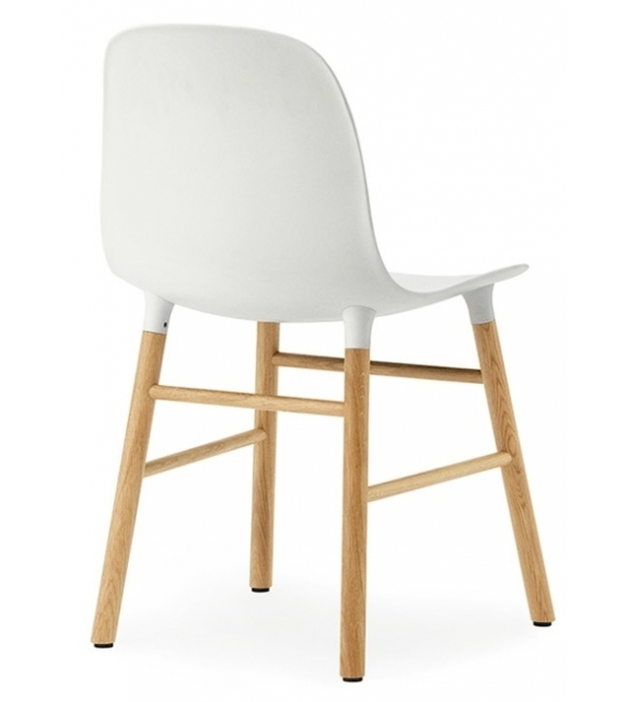 Form Normann Copenhagen Silla Con Patas de Madera