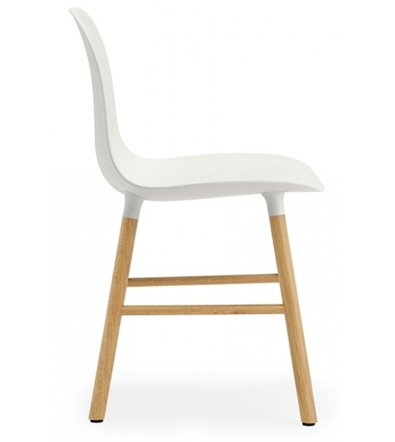 Form Normann Copenhagen Silla Con Patas de Madera