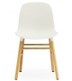 Form Normann Copenhagen Silla Con Patas de Madera