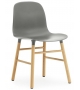 Form Normann Copenhagen Silla Con Patas de Madera