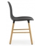 Form Normann Copenhagen Silla Con Patas de Madera