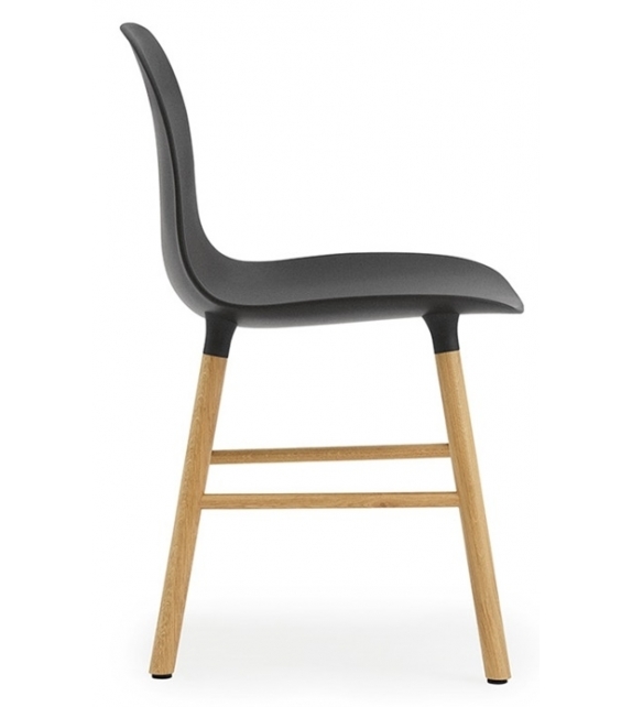 Form Normann Copenhagen Silla Con Patas de Madera