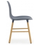 Form Normann Copenhagen Silla Con Patas de Madera