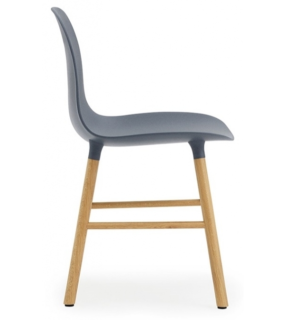 Form Normann Copenhagen Silla Con Patas de Madera