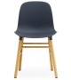 Form Normann Copenhagen Silla Con Patas de Madera