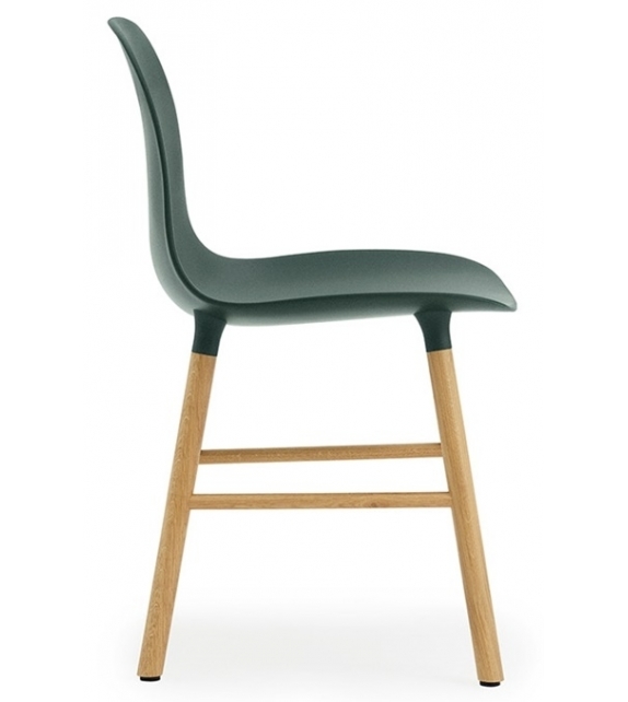 Form Normann Copenhagen Silla Con Patas de Madera