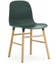 Form Normann Copenhagen Silla Con Patas de Madera