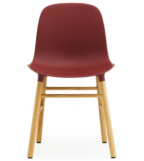 Form Normann Copenhagen Silla Con Patas de Madera