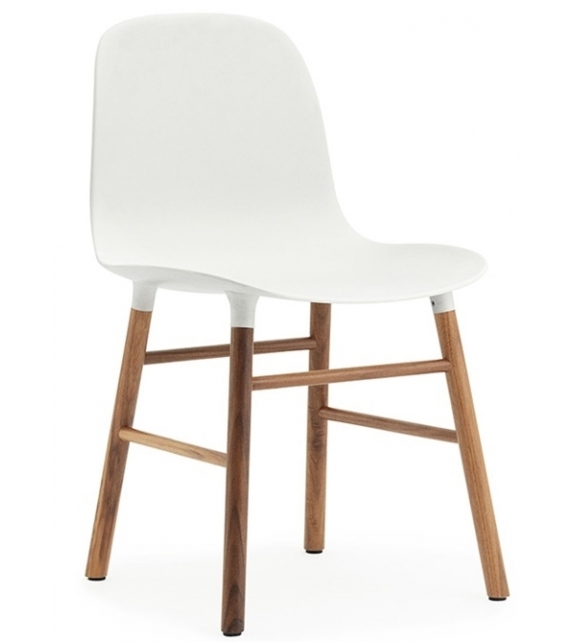 Form Normann Copenhagen Silla Con Patas de Madera