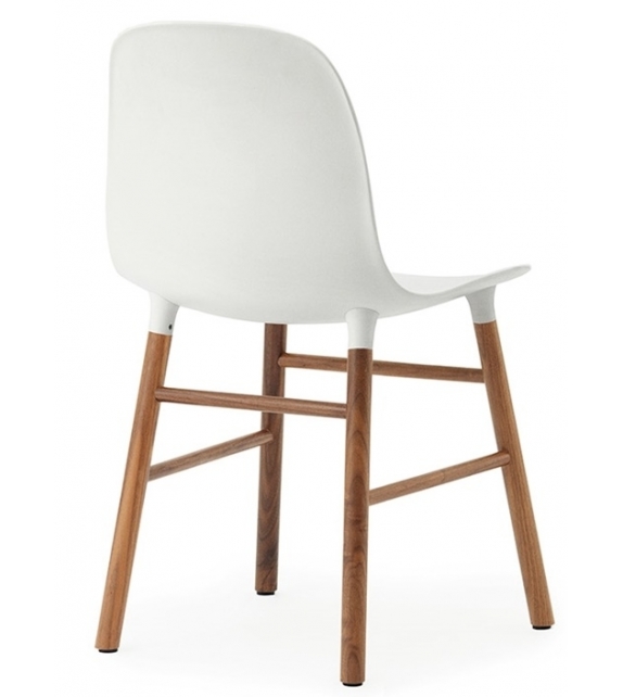 Form Normann Copenhagen Silla Con Patas de Madera