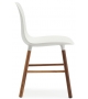 Form Normann Copenhagen Silla Con Patas de Madera