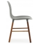 Form Normann Copenhagen Silla Con Patas de Madera