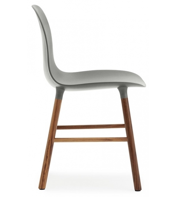 Form Normann Copenhagen Chair With Wood Legs