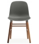 Form Normann Copenhagen Silla Con Patas de Madera