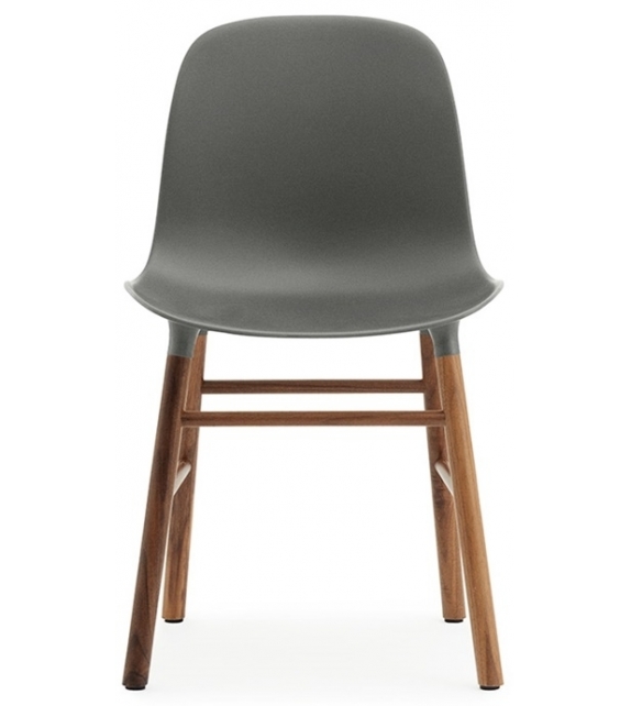 Form Normann Copenhagen Silla Con Patas de Madera