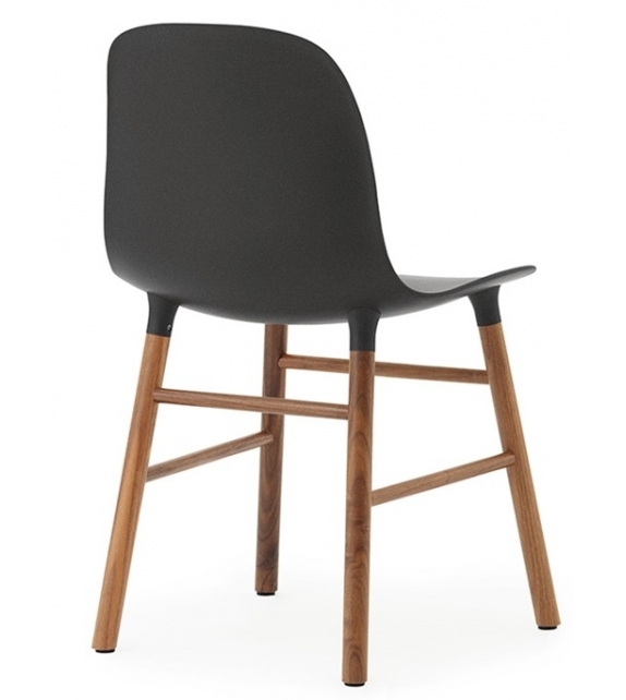 Form Normann Copenhagen Silla Con Patas de Madera