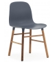 Form Normann Copenhagen Silla Con Patas de Madera